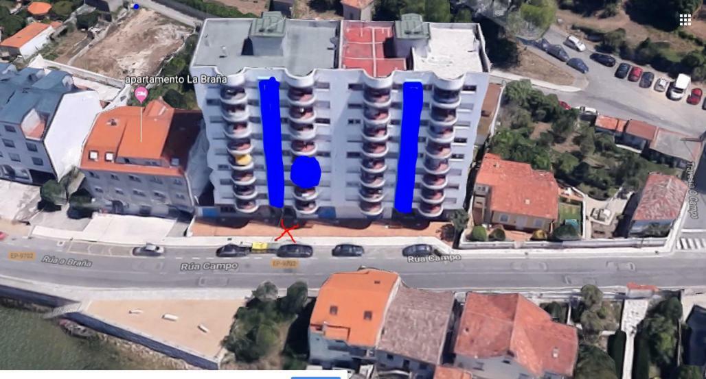 Apartamentos Poniente Villanueva De Arosa Luaran gambar